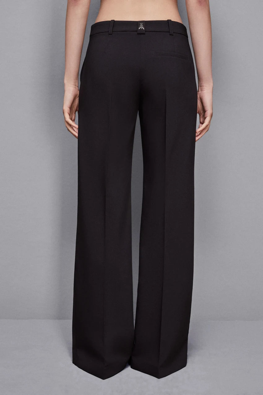 Patrizia Pepe Black Twill Pants