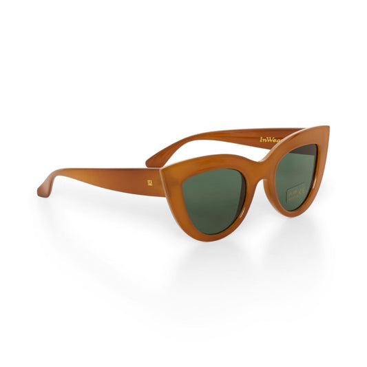 In WearRikka Sunglasses Caramel