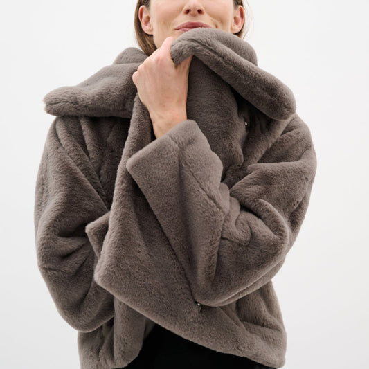 In Wear Yobo Coat Sandy Grey