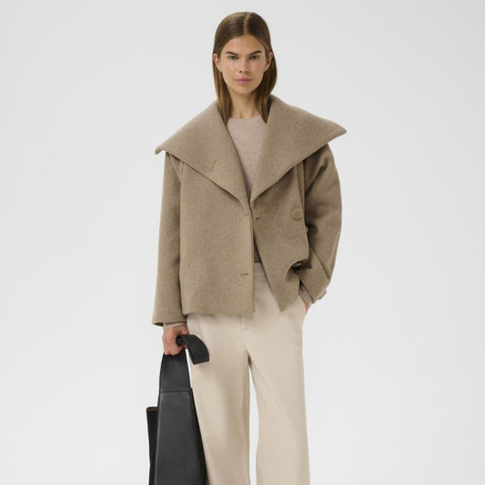 In Wear Perry Coat Sandy Grey