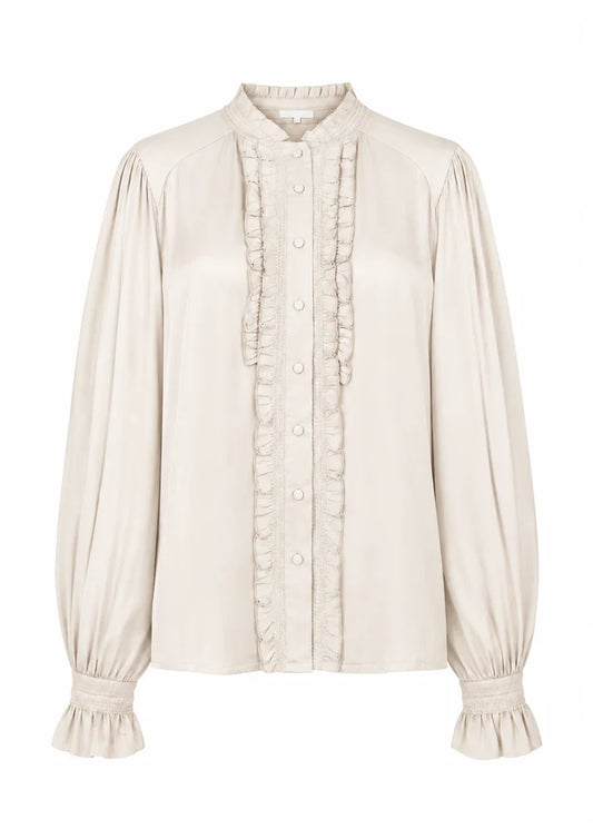 BRDR Rue Blouse Dull Champagne