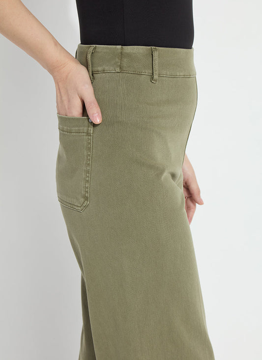 Lysee High Waist Antique Washed Smoked Denim