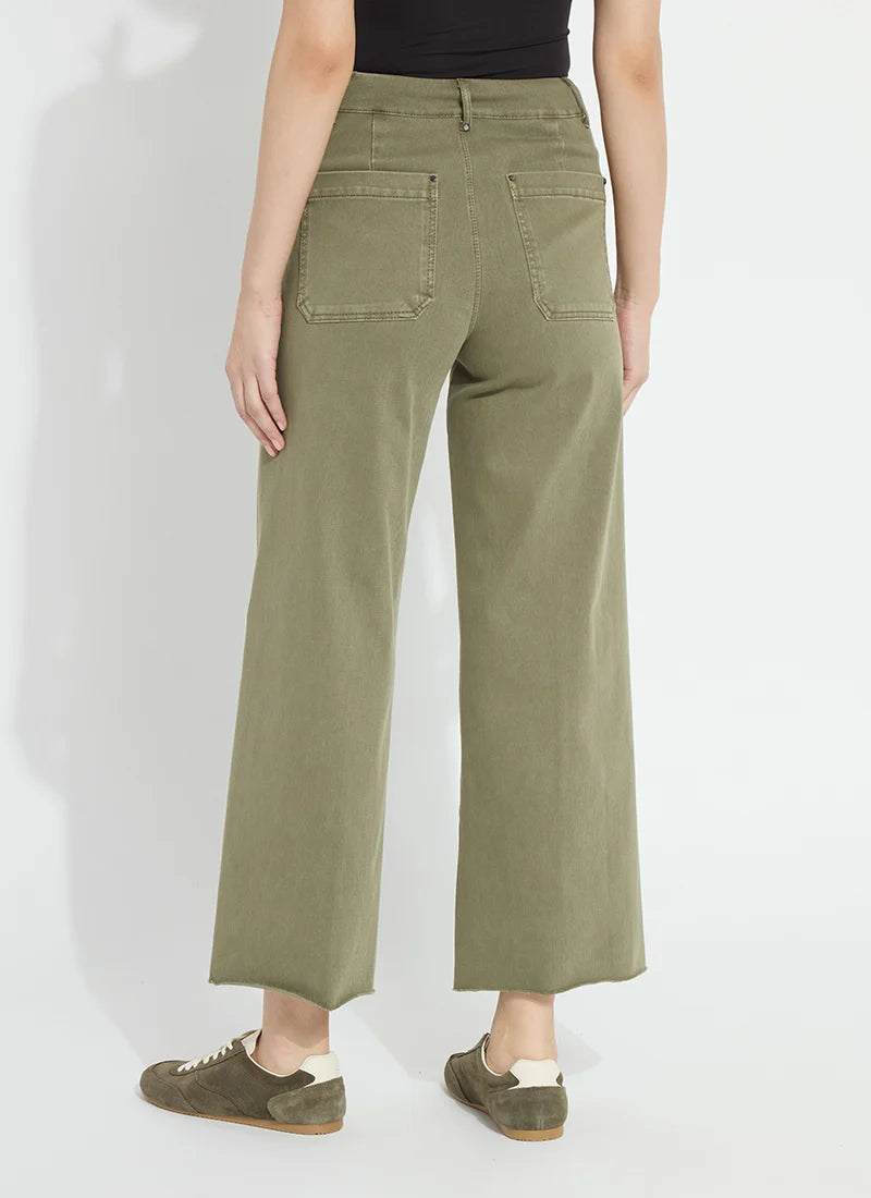 Lysee High Waist Antique Washed Smoked Denim
