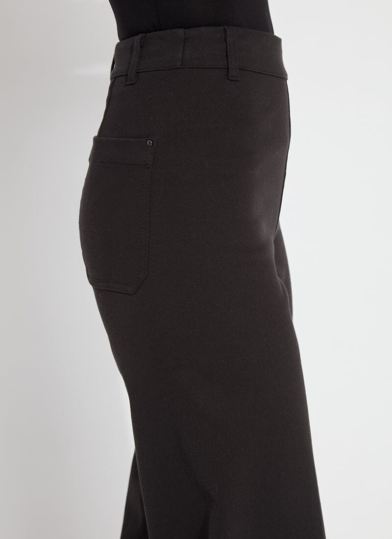 Lysee High Waist Denim Black