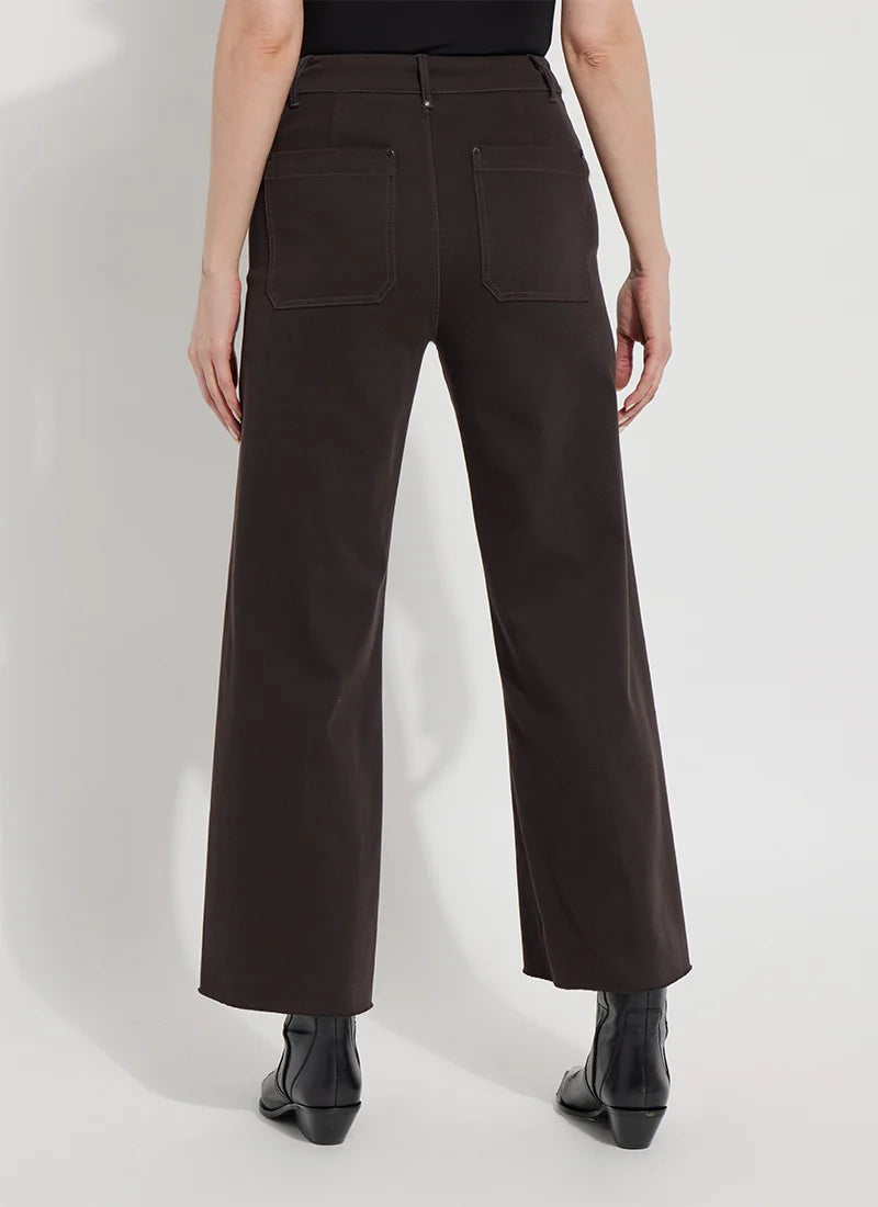 Lysee High Waist Denim Double Espresso