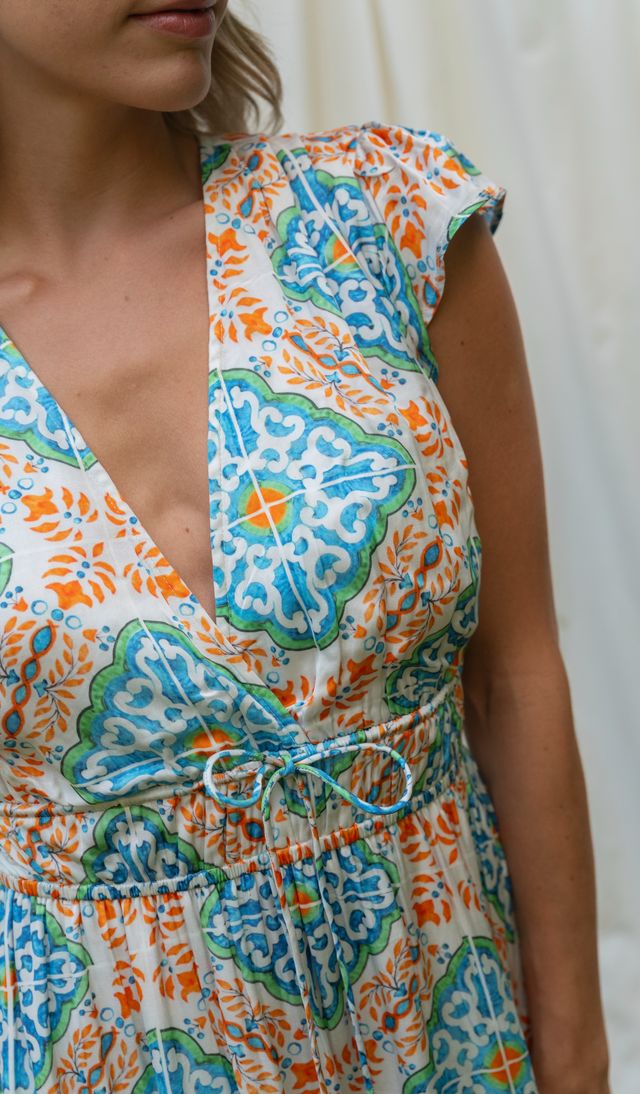 BRDR Caravan Printed Dress