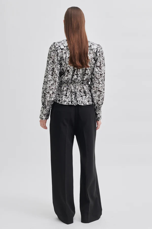 Second Female Doodle Wrap Blouse