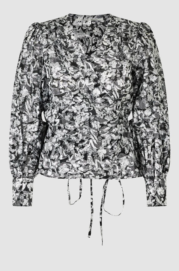 Second Female Doodle Wrap Blouse