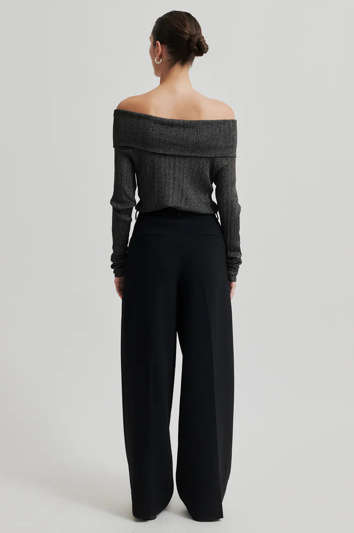 Second Female Ellis Off Shoulder Knit