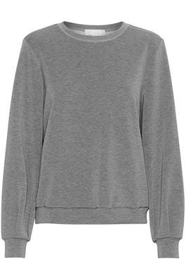 My Essential Wardrobe Sweat Blouse Grey Melange