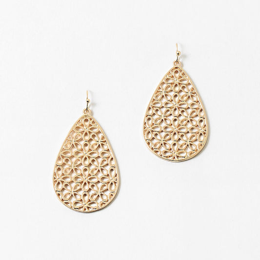 Sarai London Natalie Tear Drop Earring