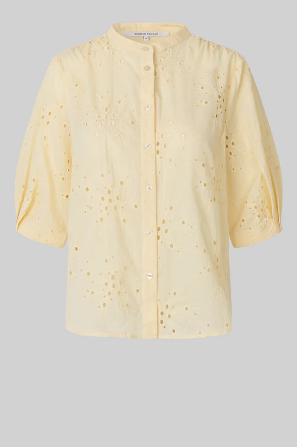 Second Female Cavanna Shirt Alabaster Gleam