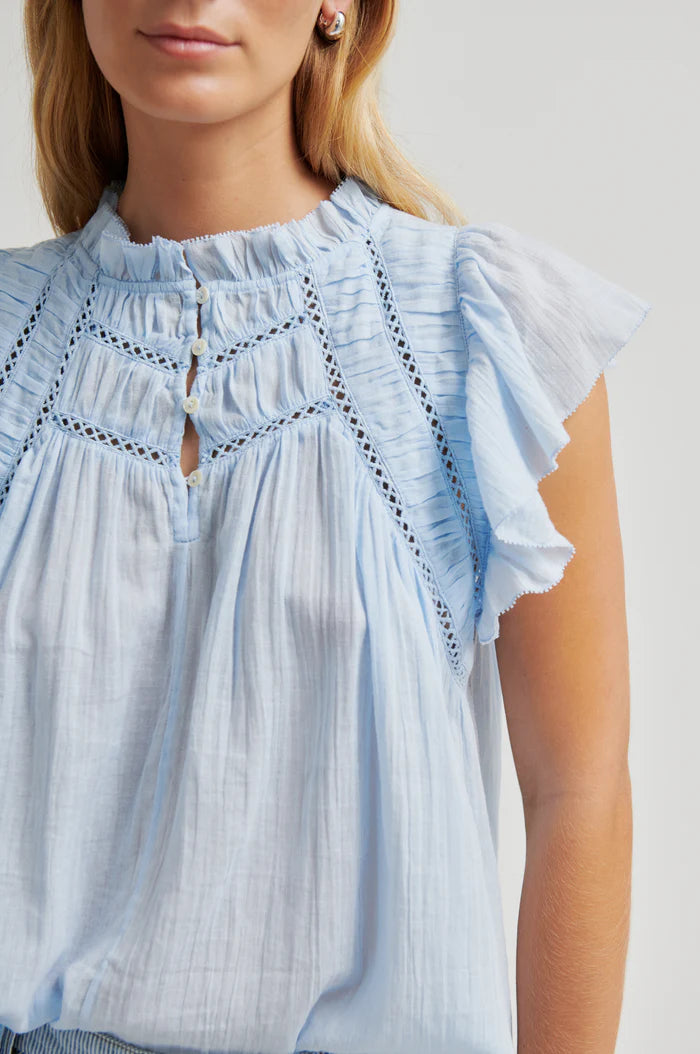 Second Female Gaya Top - Cashmere Blue