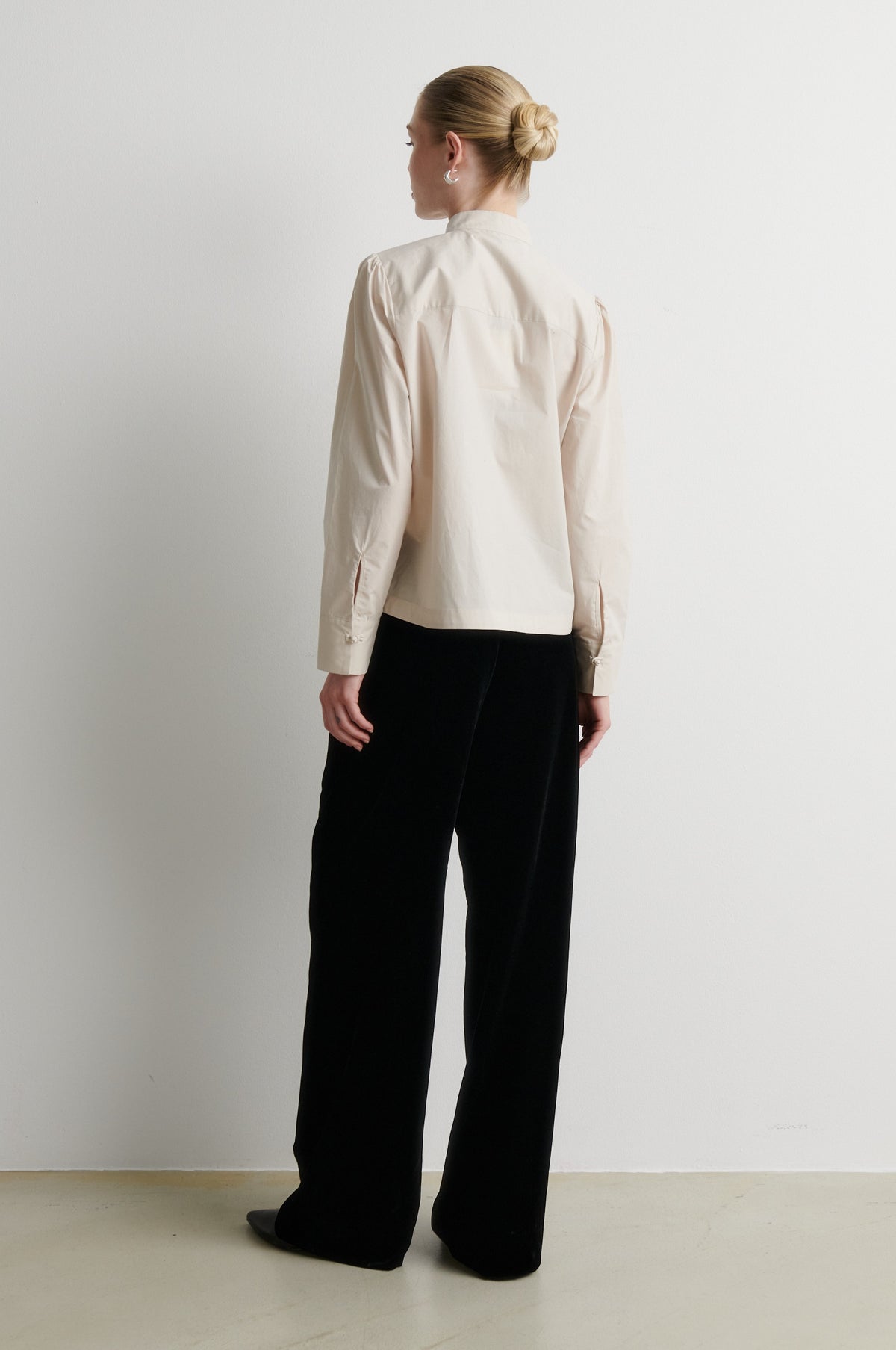 Second Female Velvetta Straight Trousers