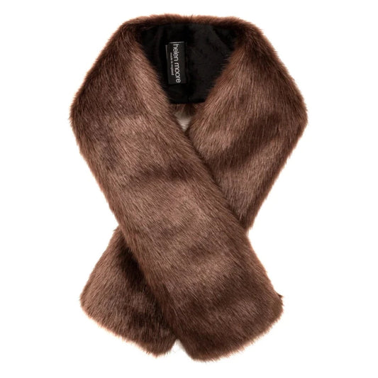Helen Moore Tippet Scarf - Conker