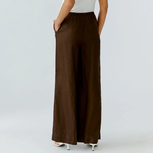 oui linen trousers demitasse