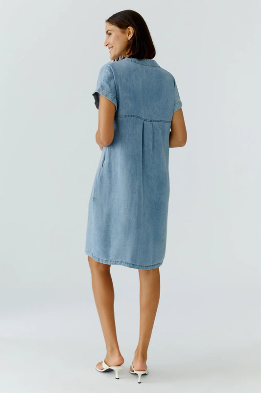 Oui Lyocell Denim Dress