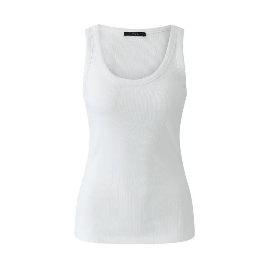 Oui cotton/modal vest
