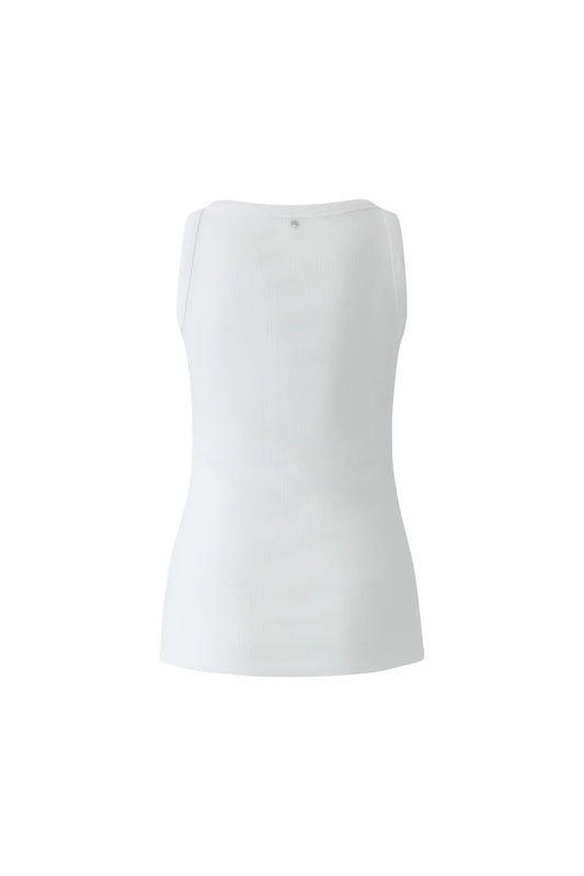 Oui White Vest