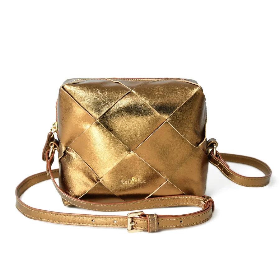 Bell & Fox Asha Crossbody Bag in Bronze