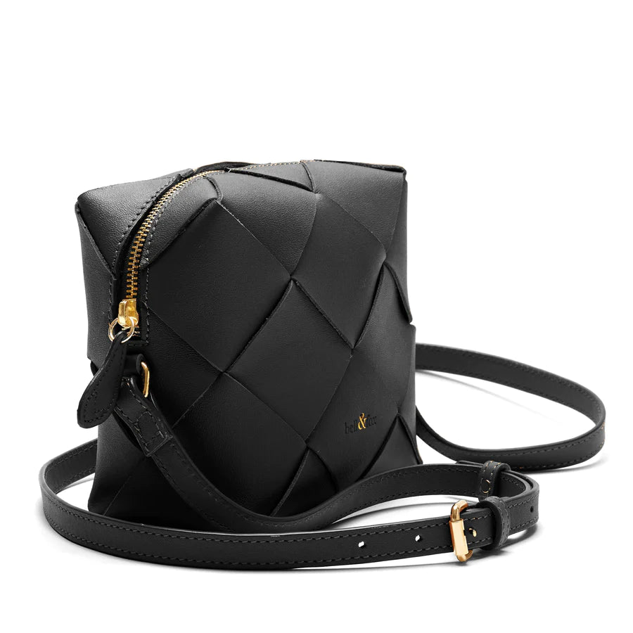 Bell & Fox Asha Crossbody Bag in Black