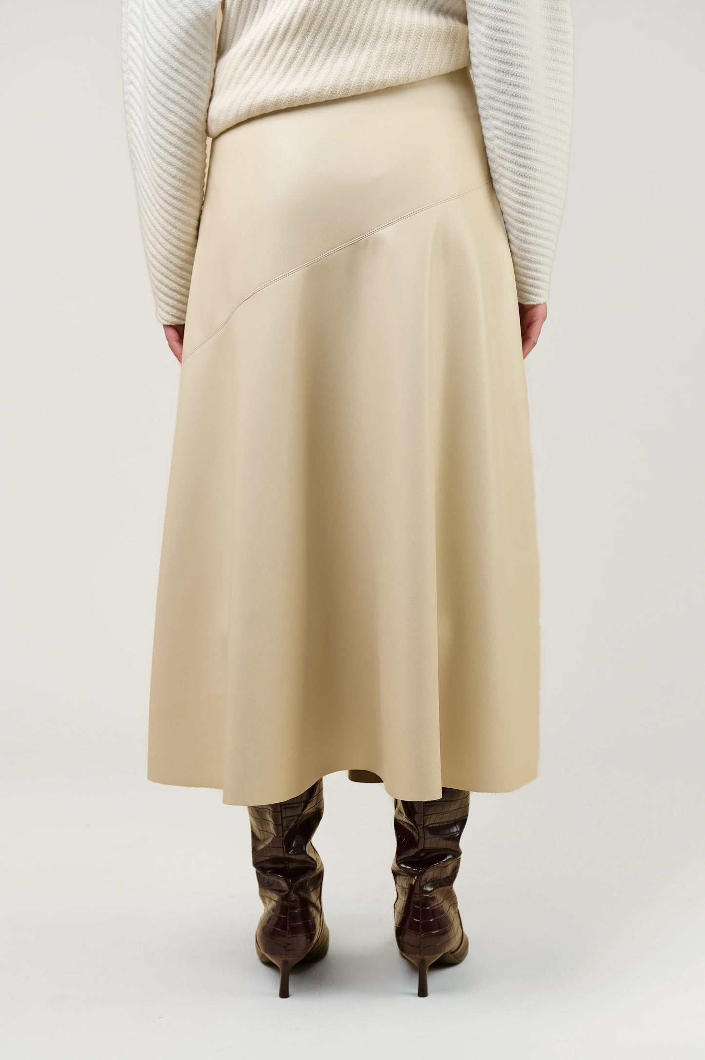 Vivere Rana Skirt Ecru