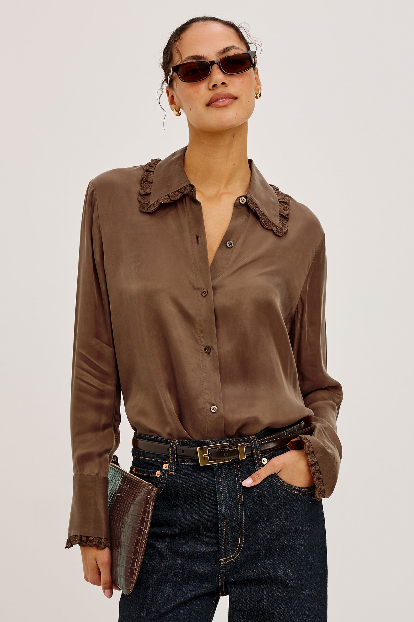 Rails Beatrix Cinnamon Shirt
