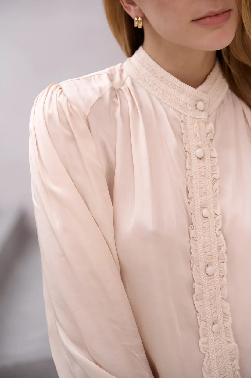 BRDR Sofia Shirt Pink Champagne