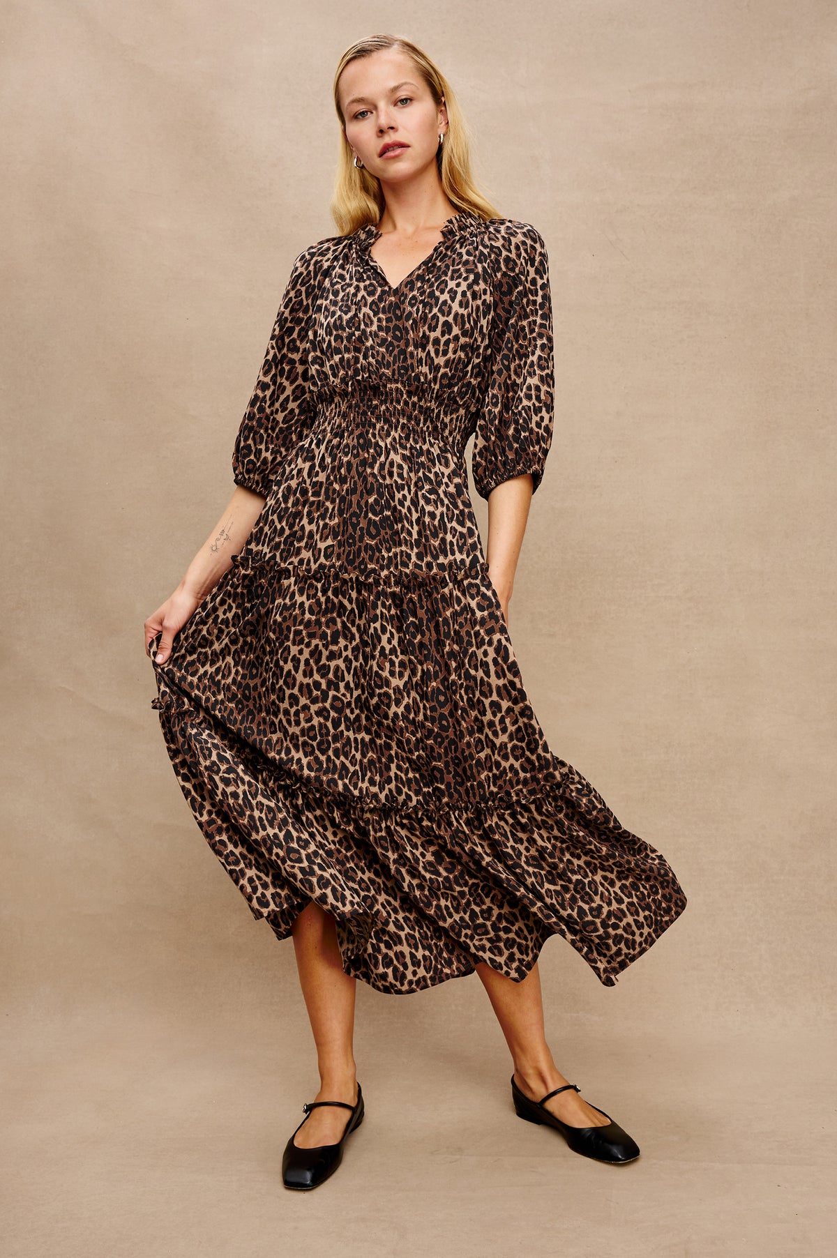 Rails Caterine Dress Brown Nala