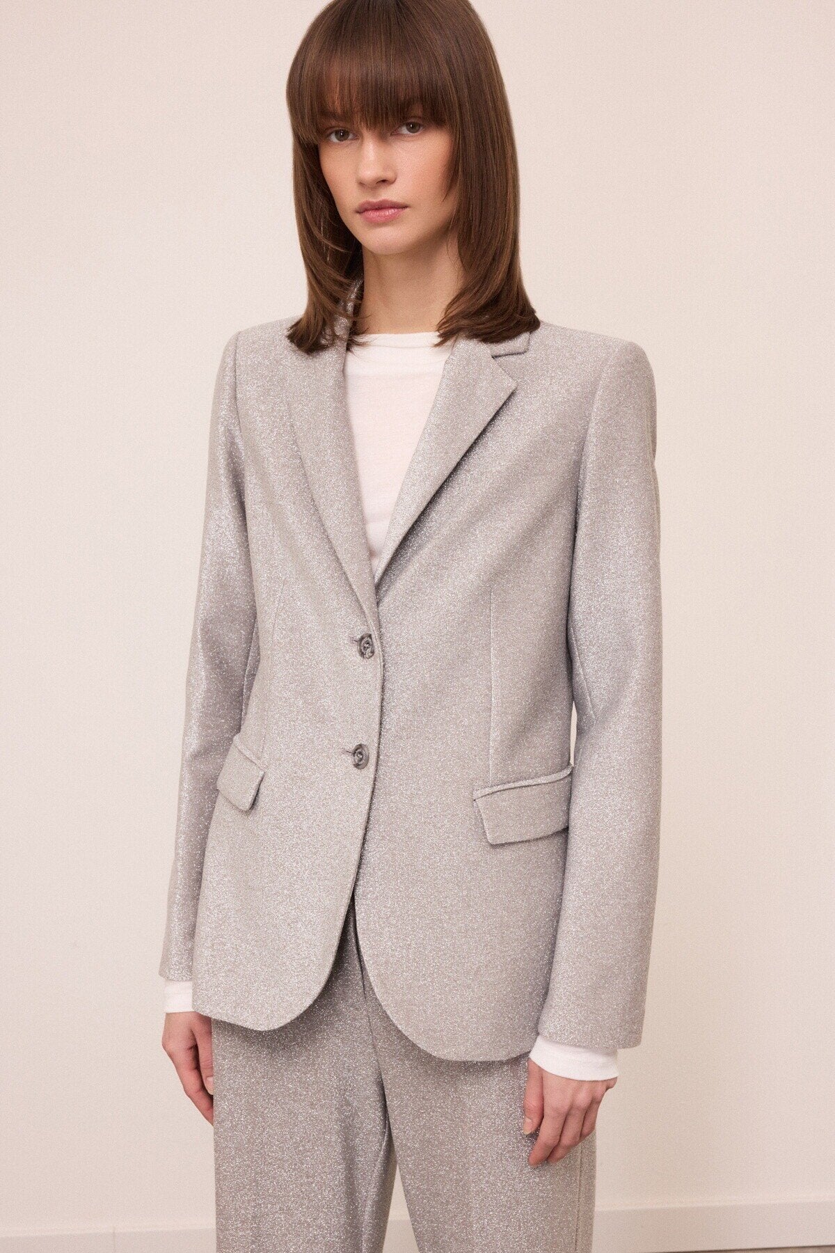 Ottod'Ame Single Breasted Jacket With Sparkle!