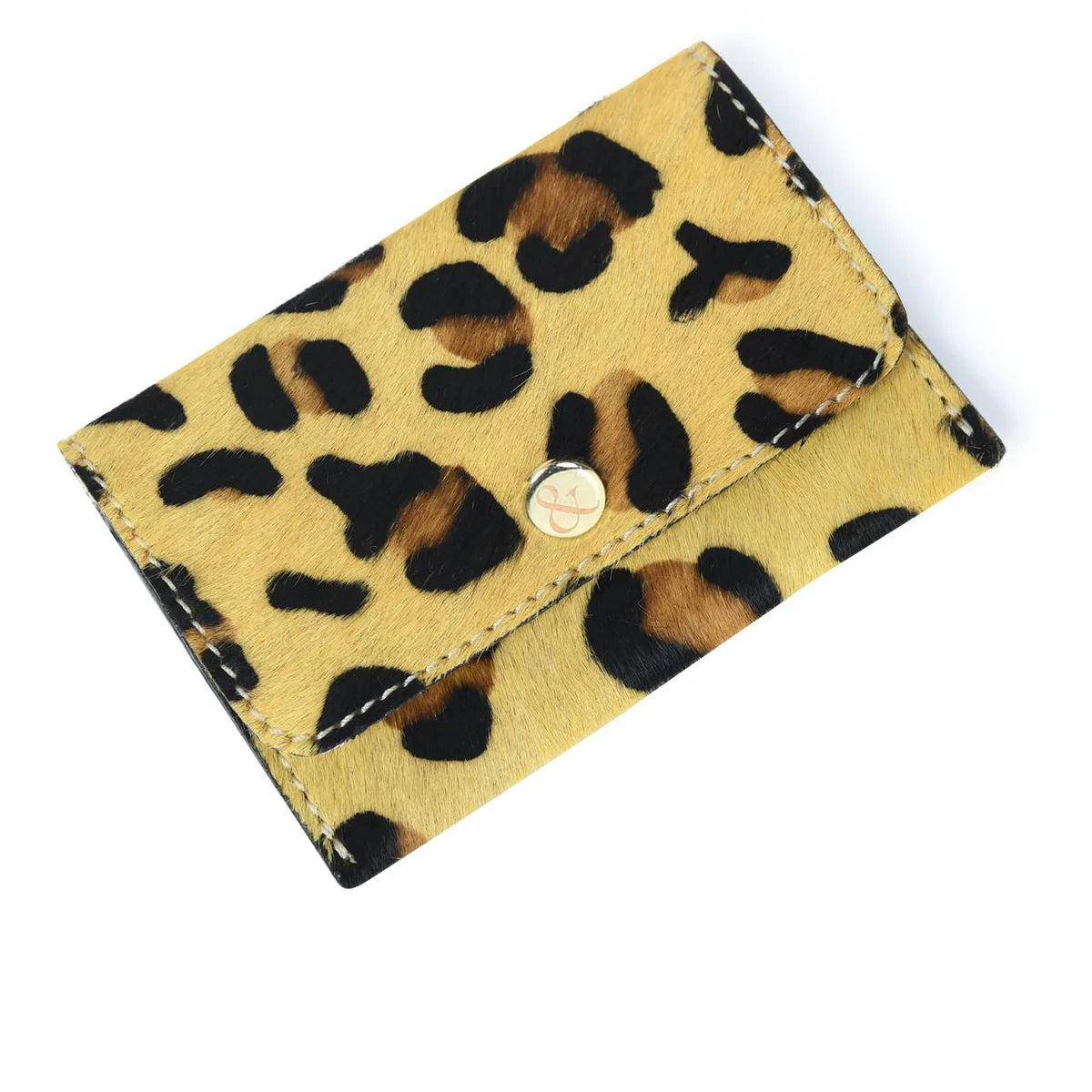 Bell & Fox Ellie Card Holder Purse in Large Leopard Print