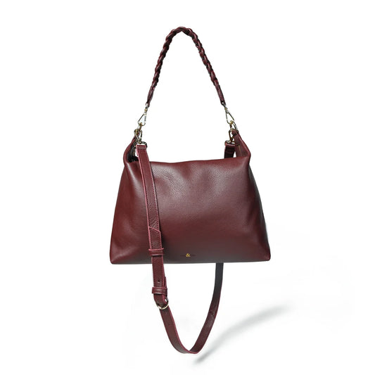 Bell & Fox Ettie Slouch Crossbody Burgundy