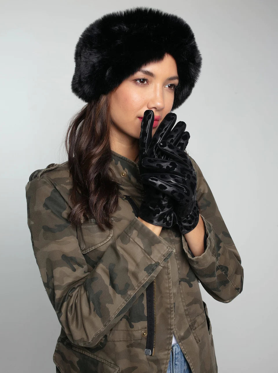 Nooki Felicity Leopard Glove