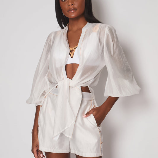 Naia Beach Martinique Soft Sheen Shorts