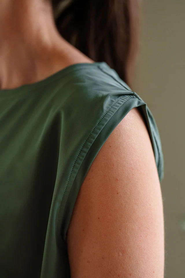 Heulog Active Langland Tank - New Olive Green