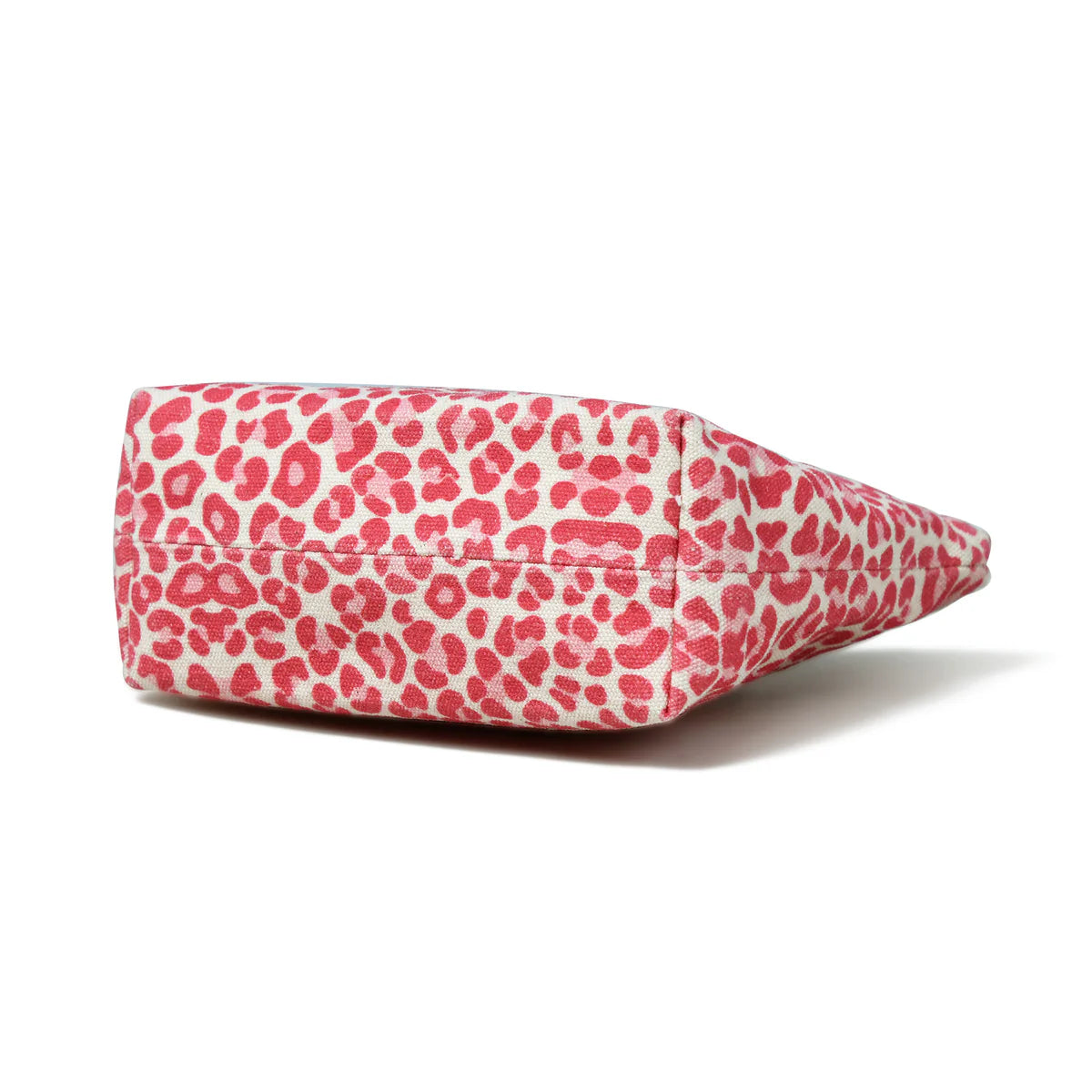 Bell & Fox Libby Pouch in Pink Leopard Print Canvas