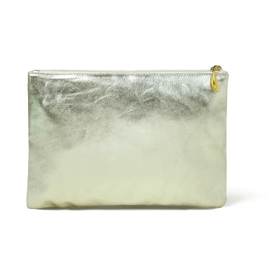Bell & Fox Lily Pouch in Gold Foil Canvas
