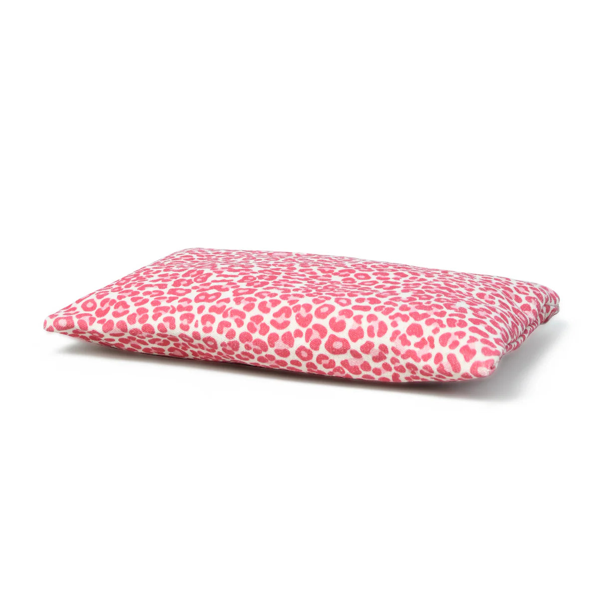 Bell & Fox Lily Pouch In Pink Leopard Print Canvas
