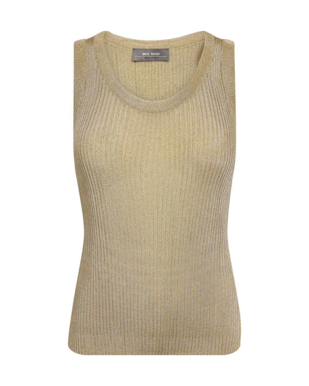 Mos Mosh Relena Imanji Knit Tank Top Gold