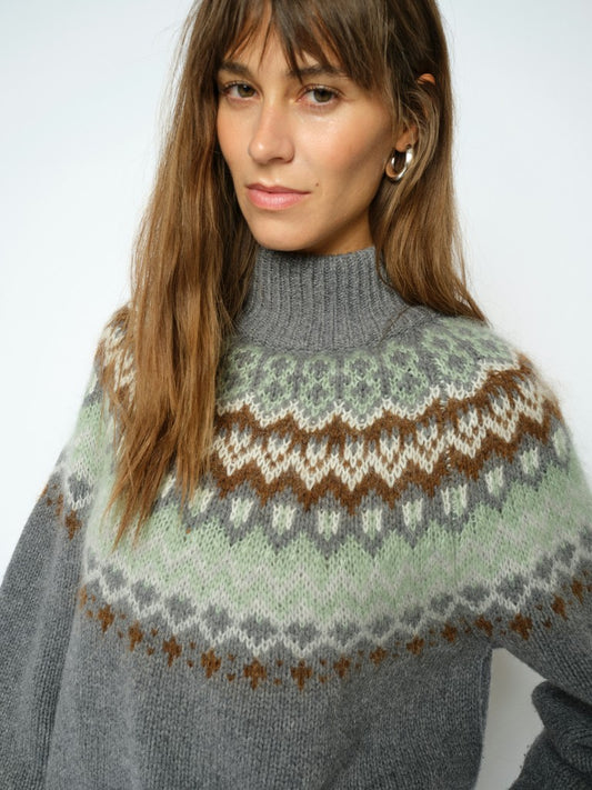 Ms Mosh Daya Fjord Highneck Knit