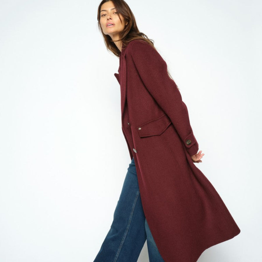 Mos Mosh Alva Louisa Mock Neck Coat