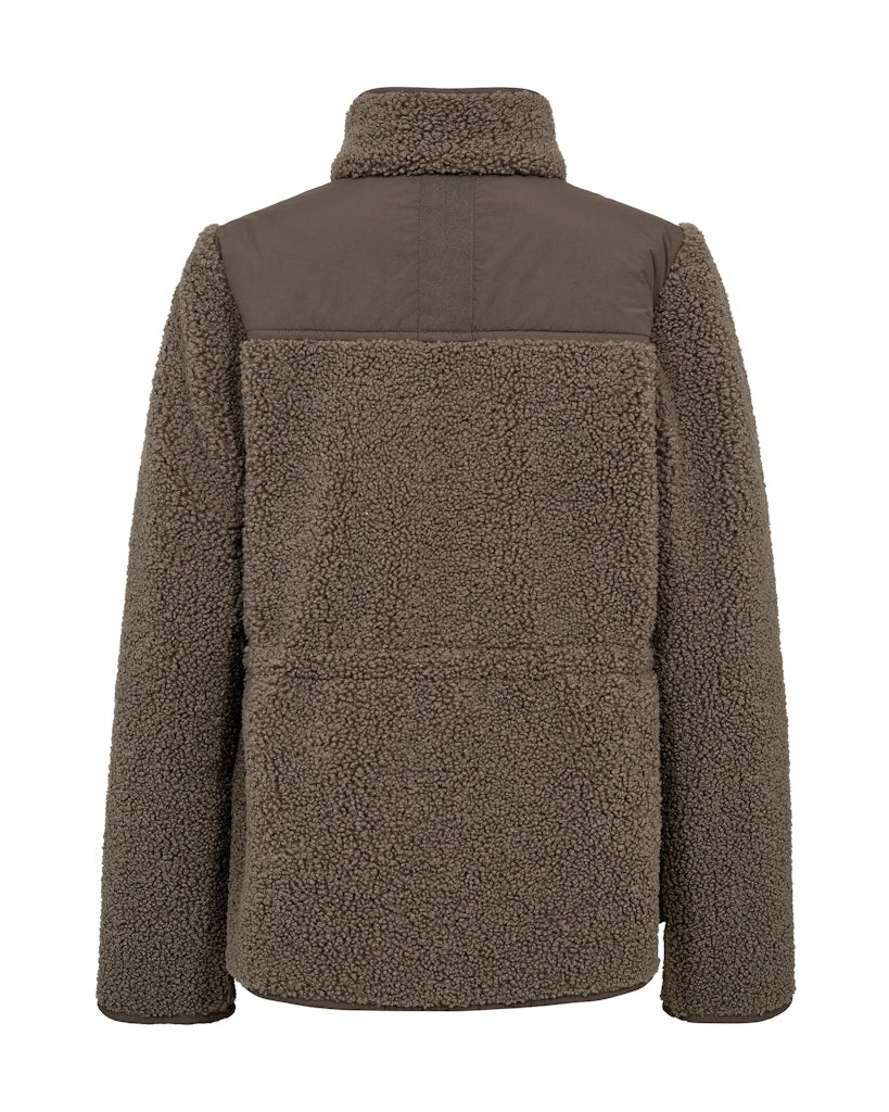 Mos Mosh Elisa Teddy Jacket Dusty Olive