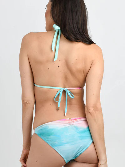 Naia Beach Maia Bikini Top Ocean Print