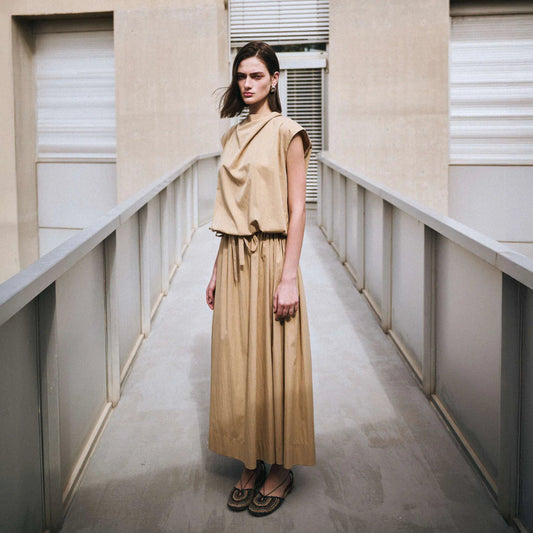 Milla gold skirt