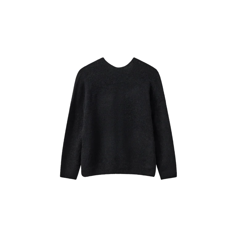 Mos Mosh Thora V Neck Black