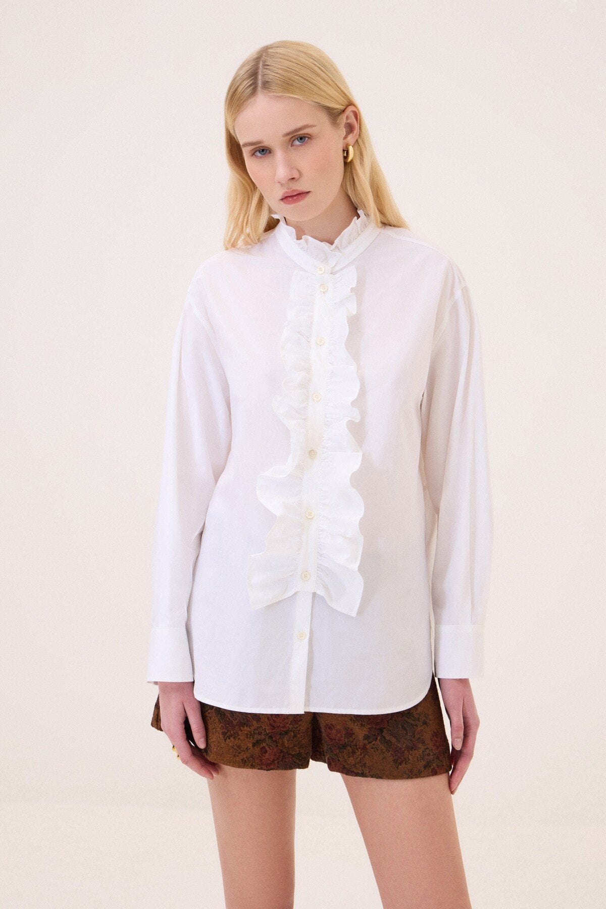 Ottod'Ame Ruffle shirt