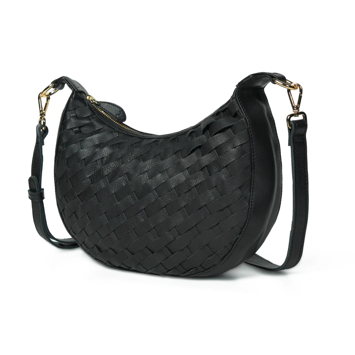 Bell & Fox Handwoven Robyn Cross Body Black