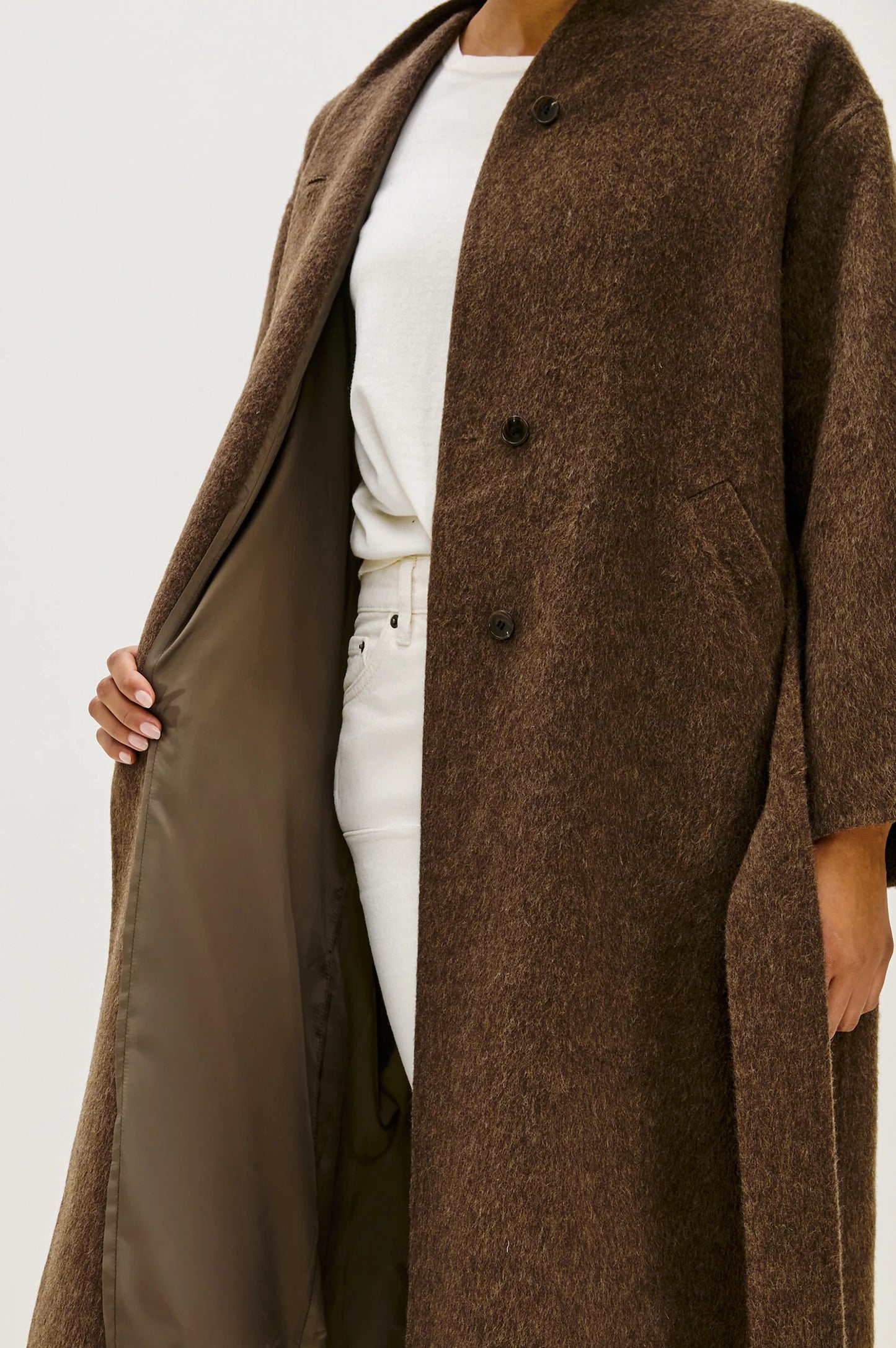 Rails Roland Coat In Heather Umber