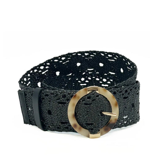 Nooki Ruby Belt Black