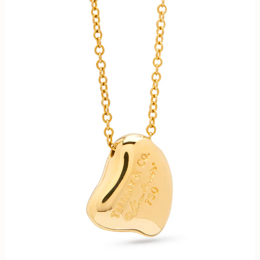 Tiffany & Co Gold Heart Pendant